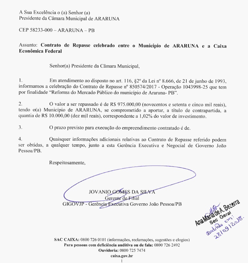 oficio mercado