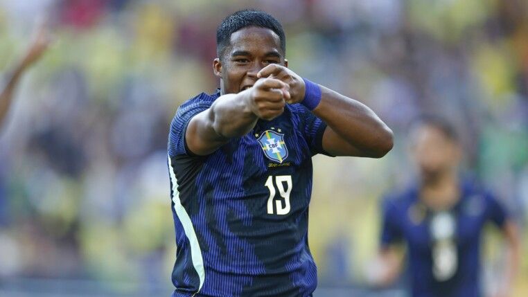 Endrick brilha, Brasil vence o Egito por 2×1 e encerra preparação para a Copa