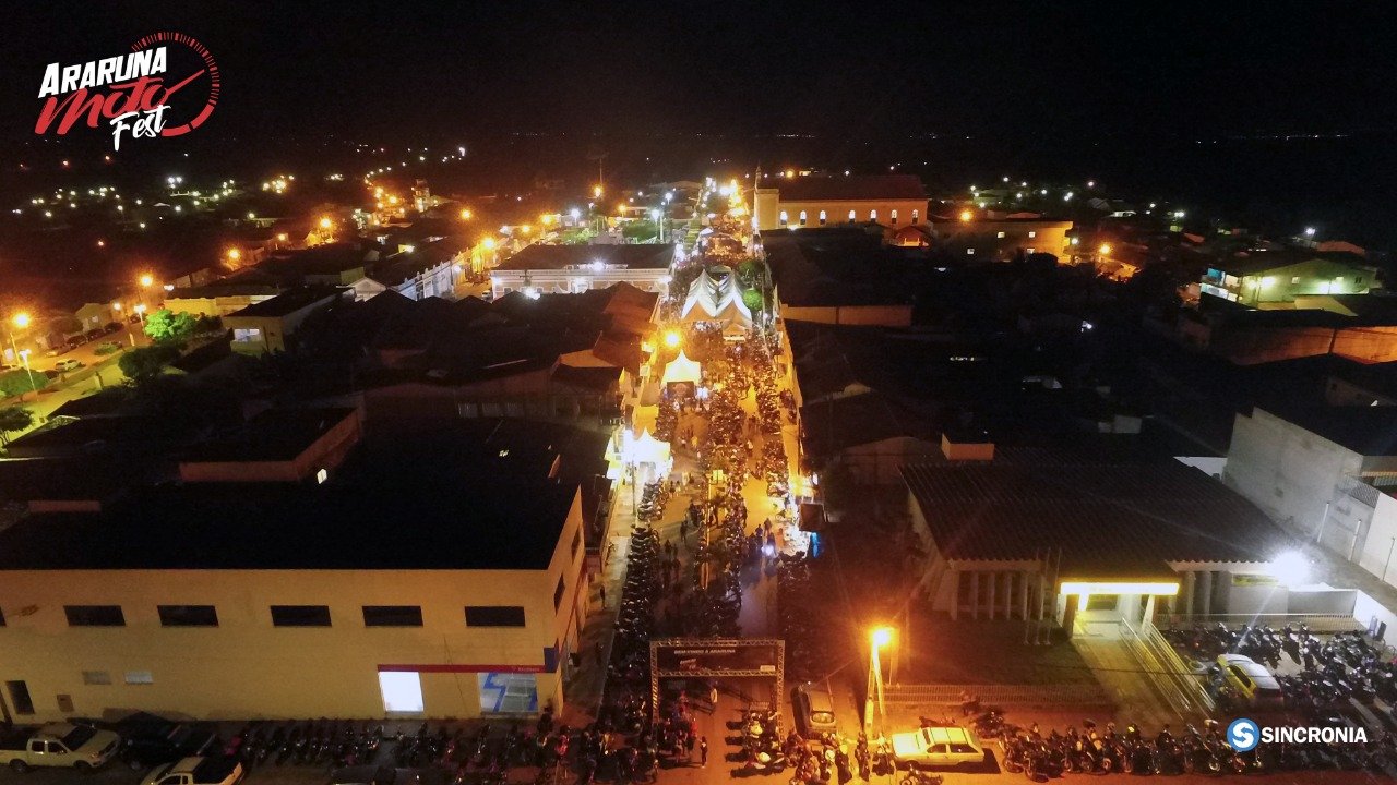 13ª edição do Araruna Moto Fest começa nesta sexta (5) e vai até domingo (7)