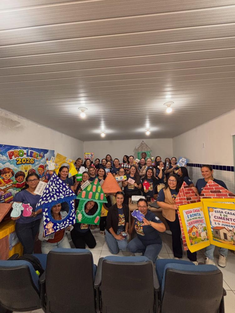 Araruna fortalece formação de educadores com práticas de consciência fonológica na Educação Infantil