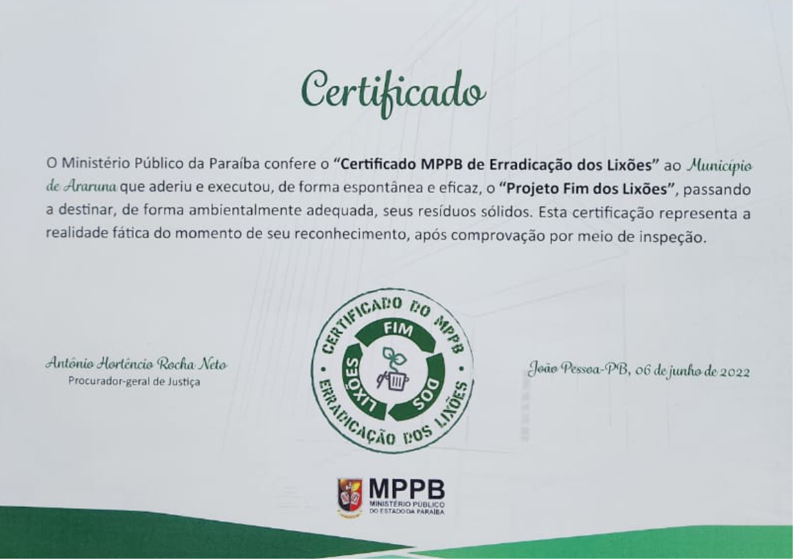 certificado
